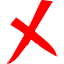 red-not-checked not available