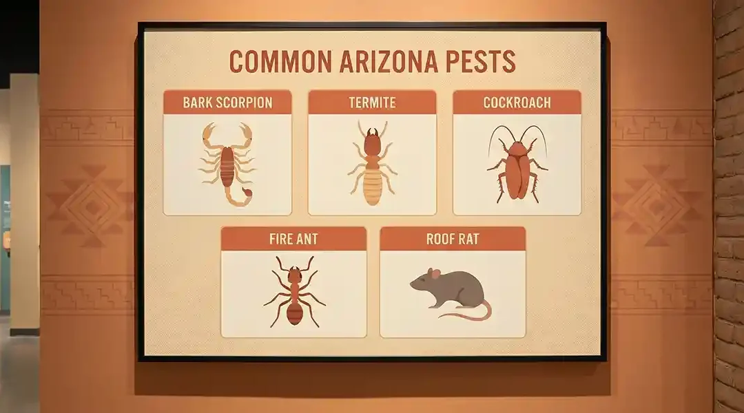 The Top Five Pests Phoenix Homeowners Should Vigilantly Monitor in 2026